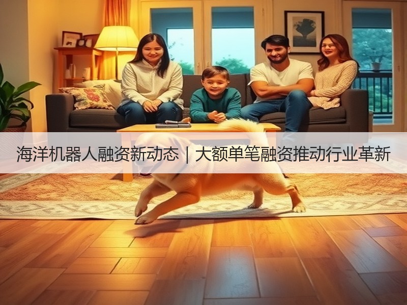 海洋机器人融资新动态｜大额单笔融资推动行业革新
