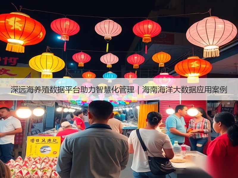深远海养殖数据平台助力智慧化管理｜海南海洋大数据应用案例